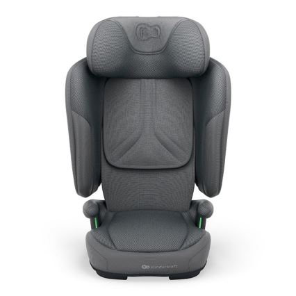 KINDERKRAFT - Salokāms bērnu autosēdeklis UNITY 2 i-Size 100-150 cm pelēks