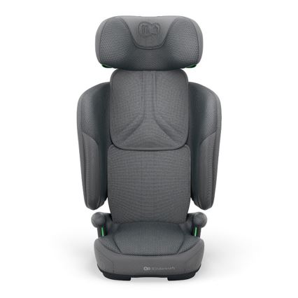 KINDERKRAFT - Salokāms bērnu autosēdeklis UNITY 2 i-Size 100-150 cm pelēks