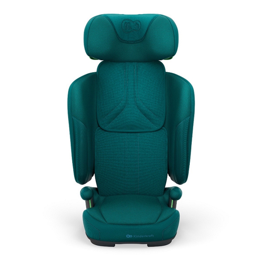 KINDERKRAFT - Salokāms bērnu autosēdeklis UNITY 2 i-Size 100-150 cm tirkīza