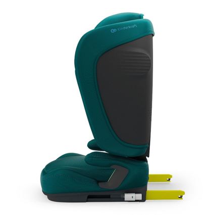 KINDERKRAFT - Salokāms bērnu autosēdeklis UNITY 2 i-Size 100-150 cm tirkīza