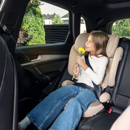 KINDERKRAFT - Salokāms bērnu autosēdeklis XPAND 2 PRO 100-150 cm bēšs