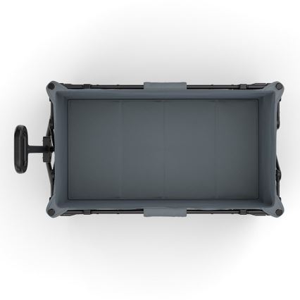 KINDERKRAFT - Salokāms transporta ratiņš WAGON ROLLSTER pelēks