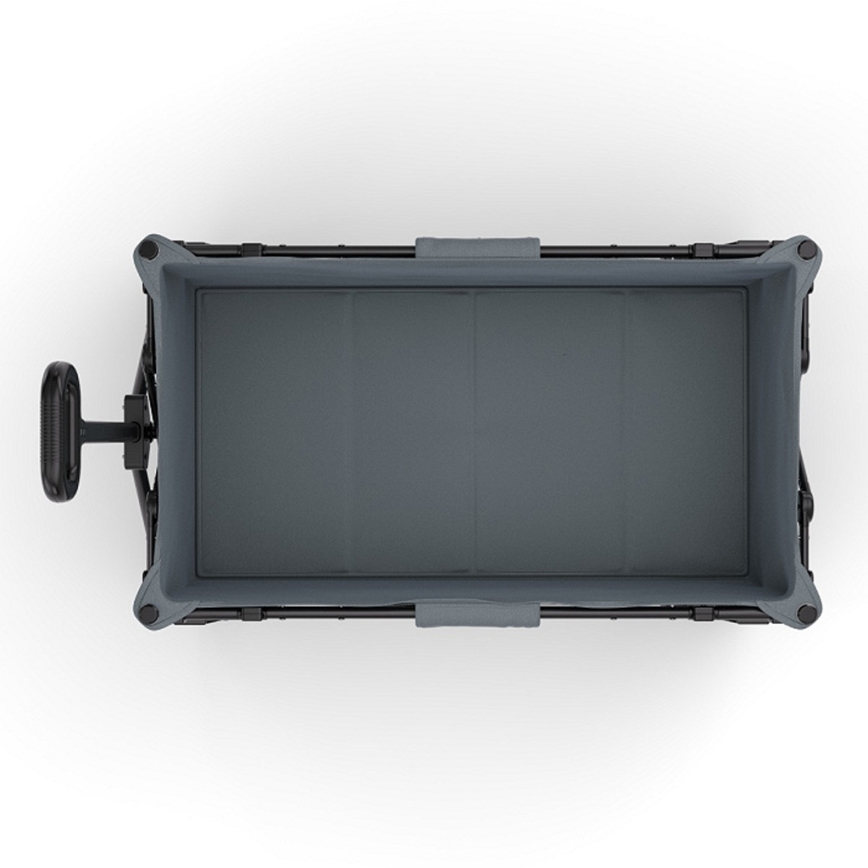 KINDERKRAFT - Salokāms transporta ratiņš WAGON ROLLSTER pelēks