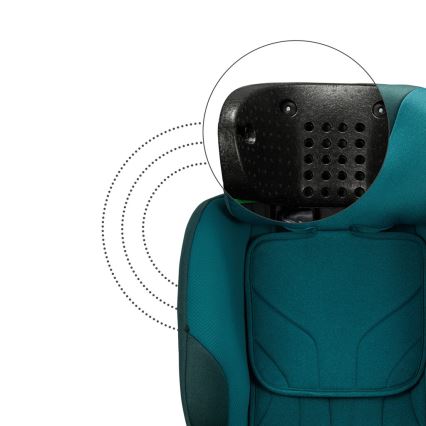 KINDERKRAFT SELECT - Bērnu autosēdeklis I-FIX (40-150 cm) Harbor blue