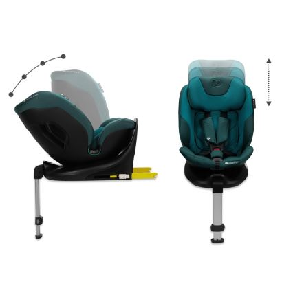 KINDERKRAFT SELECT - Bērnu autosēdeklis I-FIX (40-150 cm) Harbor blue
