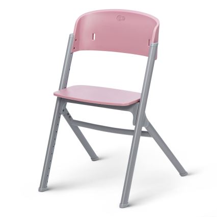 KINDERKRAFT SELECT - Bērnu barošanas krēsls 3in1 LIVY Premium Aster rozā + atpūtas krēsls CALMEE