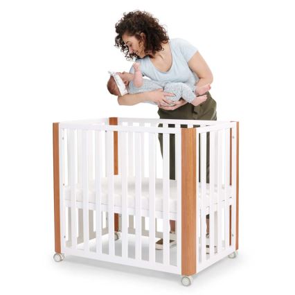 KINDERKRAFT SELECT - Bērnu gultiņa 4 vienā KOYA Premium buk/borovice