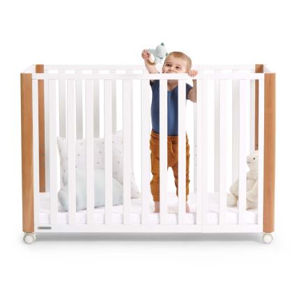 KINDERKRAFT SELECT - Bērnu gultiņa 4 vienā KOYA Premium buk/borovice