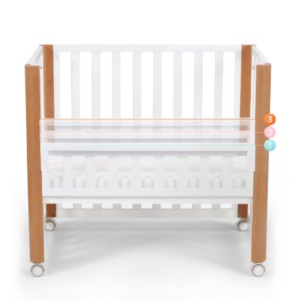 KINDERKRAFT SELECT - Bērnu gultiņa 4 vienā KOYA Premium buk/borovice