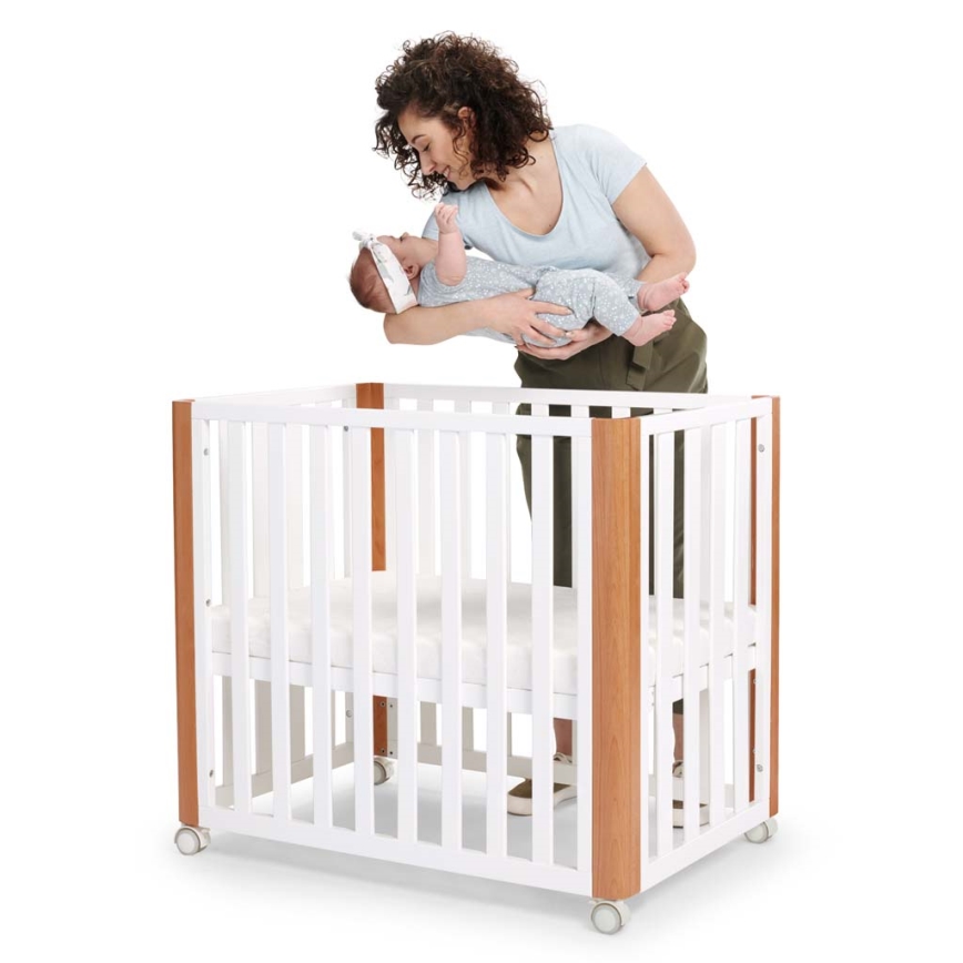 KINDERKRAFT SELECT - Bērnu gultiņa 4 vienā KOYA Premium buks/priede
