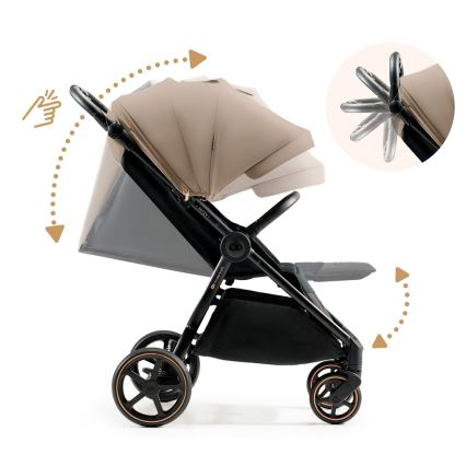 KINDERKRAFT SELECT - Bērnu ratiņi MITZY Linen bēša