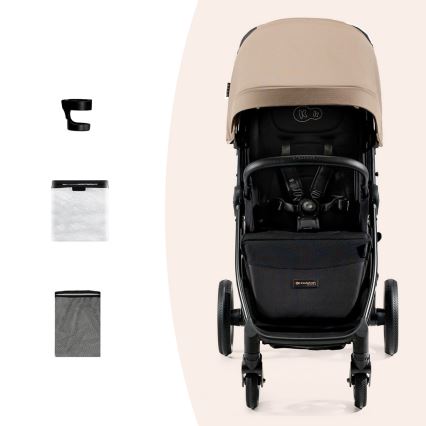 KINDERKRAFT SELECT - Bērnu ratiņi MITZY Linen bēša