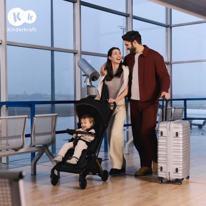 KINDERKRAFT SELECT - Bērnu ratiņi PILOT 2 melna