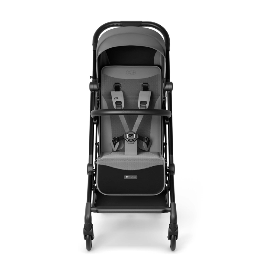 KINDERKRAFT SELECT - Bērnu ratiņi PILOT 2 pelēka
