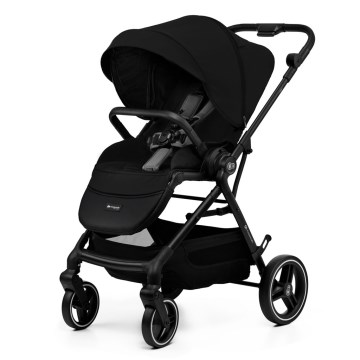 KINDERKRAFT SELECT - Bērnu ratiņi YOXI Pure melna