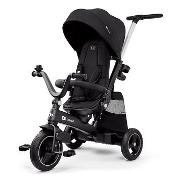 KINDERKRAFT SELECT - Bērnu trīsritenis 5in1 EASYTWIST Premium melna