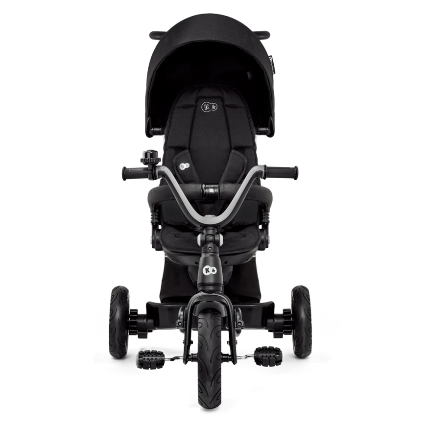 KINDERKRAFT SELECT - Bērnu trīsritenis 5in1 EASYTWIST Premium melna