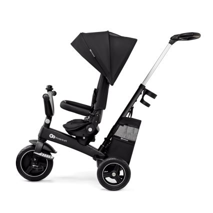 KINDERKRAFT SELECT - Bērnu trīsritenis 5in1 EASYTWIST Premium melna