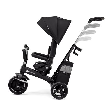 KINDERKRAFT SELECT - Bērnu trīsritenis 5in1 EASYTWIST Premium melna