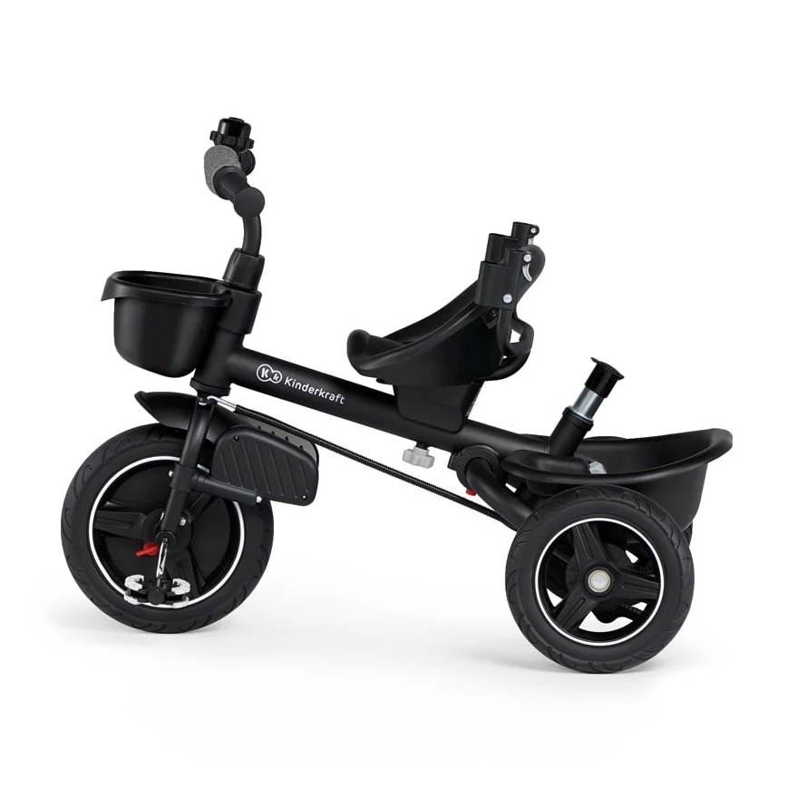 KINDERKRAFT - Bērnu trīsritenis 5in1 SPINSTEP, pelēks