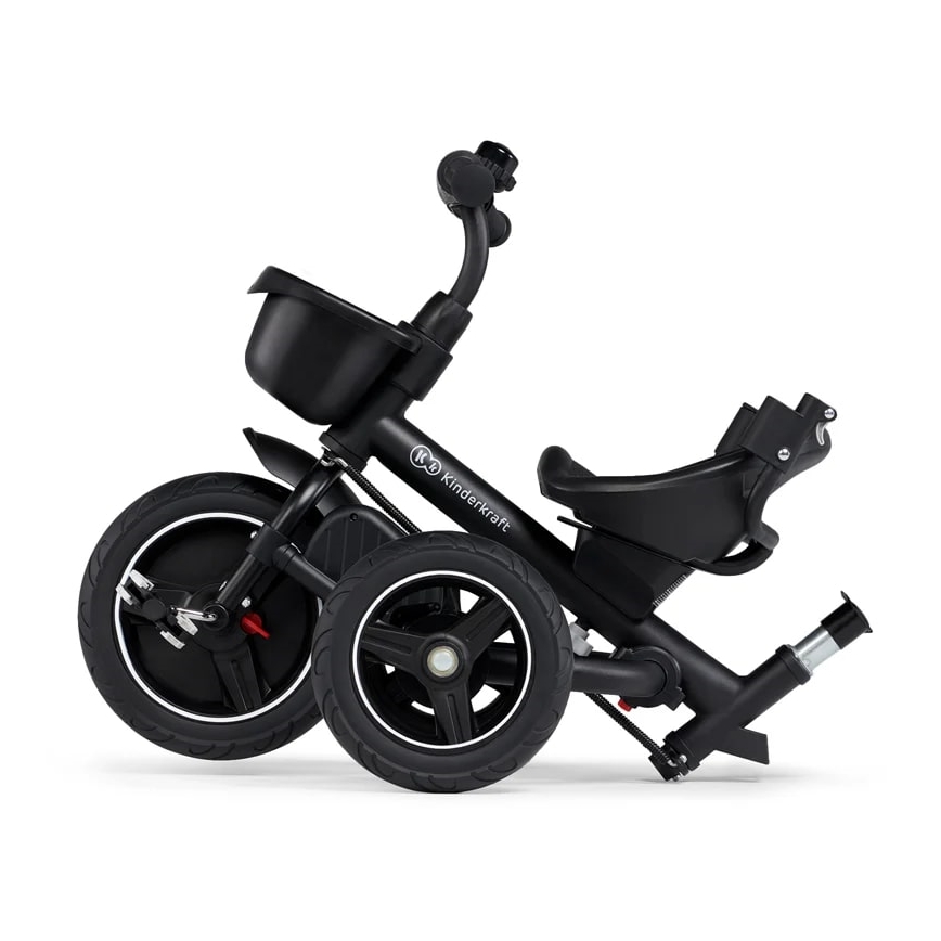KINDERKRAFT - Bērnu trīsritenis 5in1 SPINSTEP, pelēks