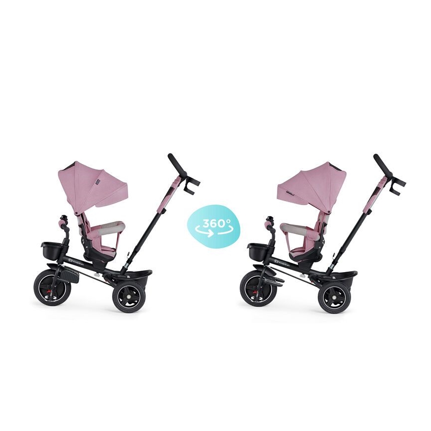 KINDERKRAFT - Bērnu trīsritenis 5in1 SPINSTEP, rozā