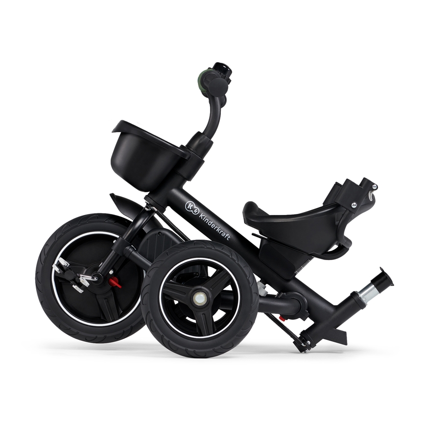 KINDERKRAFT SELECT - Bērnu trīsritenis SPINSTEP Premium zaļa