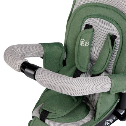 KINDERKRAFT SELECT - Bērnu trīsritenis SPINSTEP Premium zaļa