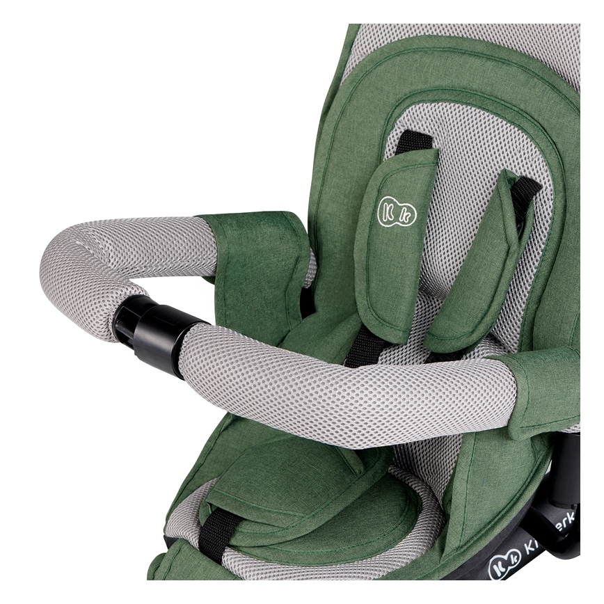 KINDERKRAFT SELECT - Bērnu trīsritenis SPINSTEP Premium zaļa