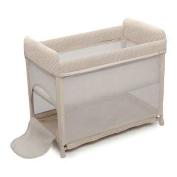 KINDERKRAFT SELECT - Ceļojumu gultiņa MOON DREAM bēša