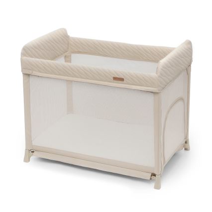 KINDERKRAFT SELECT - Ceļojumu gultiņa MOON DREAM bēša