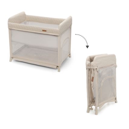 KINDERKRAFT SELECT - Ceļojumu gultiņa MOON DREAM bēša