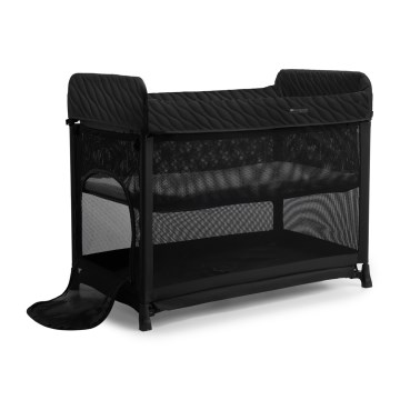KINDERKRAFT SELECT - Ceļojumu gultiņa MOON DREAM melna