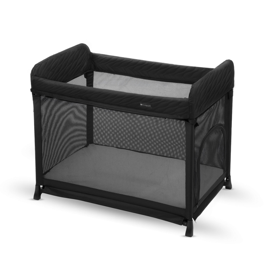 KINDERKRAFT SELECT - Ceļojumu gultiņa MOON DREAM melna