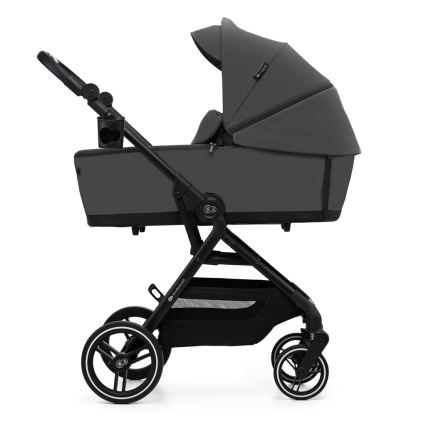 KINDERKRAFT SELECT - Kombinētie ratiņi 2in1 YOXI Moonlight pelēka