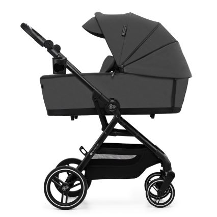 KINDERKRAFT SELECT - Kombinētie ratiņi 2in1 YOXI Moonlight pelēka