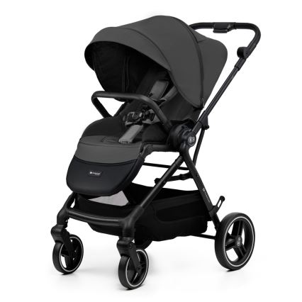 KINDERKRAFT SELECT - Kombinētie ratiņi 2in1 YOXI Moonlight pelēka