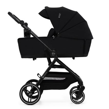 KINDERKRAFT SELECT - Kombinētie ratiņi 2in1 YOXI Pure melna