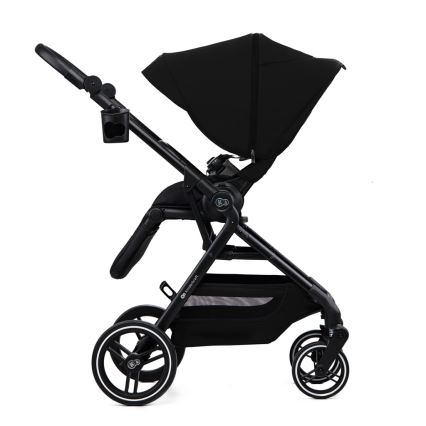 KINDERKRAFT SELECT - Kombinētie ratiņi 2in1 YOXI Pure melna