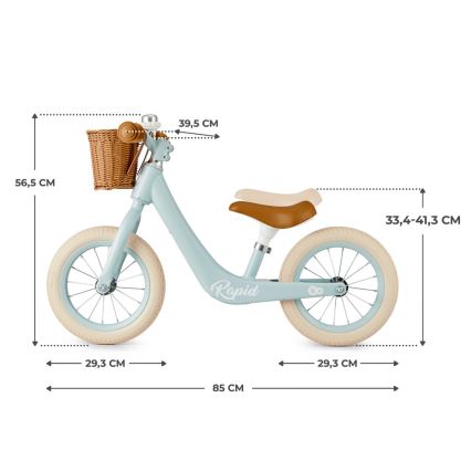 KINDERKRAFT SELECT - Skrejritenis RAPID2 Blue breeze