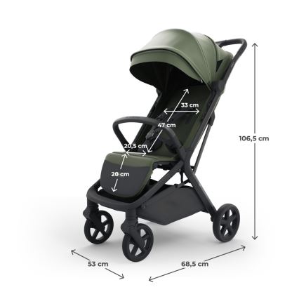 KINDERKRAFT SELECT - Sporta rati NUBI 3 Mystic Green