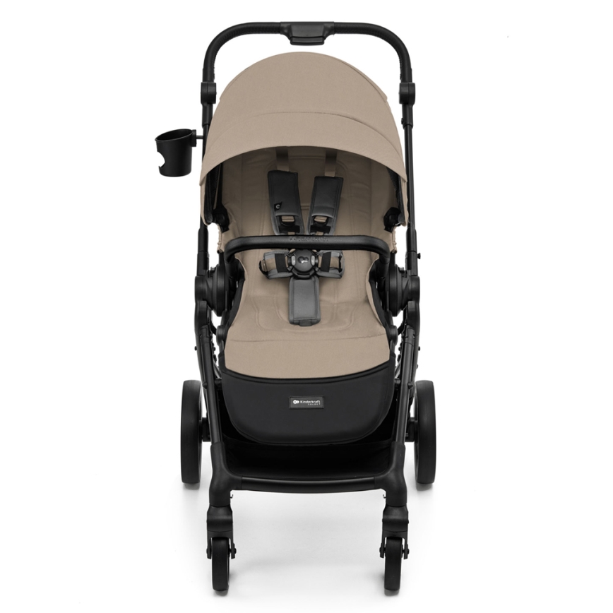 KINDERKRAFT SELECT - sporta ratiņš YOXI smilškrāsas bēšs