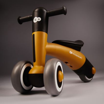 KINDERKRAFT - Skrejritenis MINIBI Premium oranža/pelēka