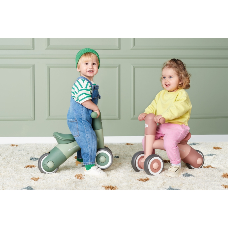 KINDERKRAFT - Skrejritenis MINIBI Premium zaļa