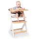 KINDERKRAFT - Spilventiņi bērnu barošanas krēslam ENOCK pelēks
