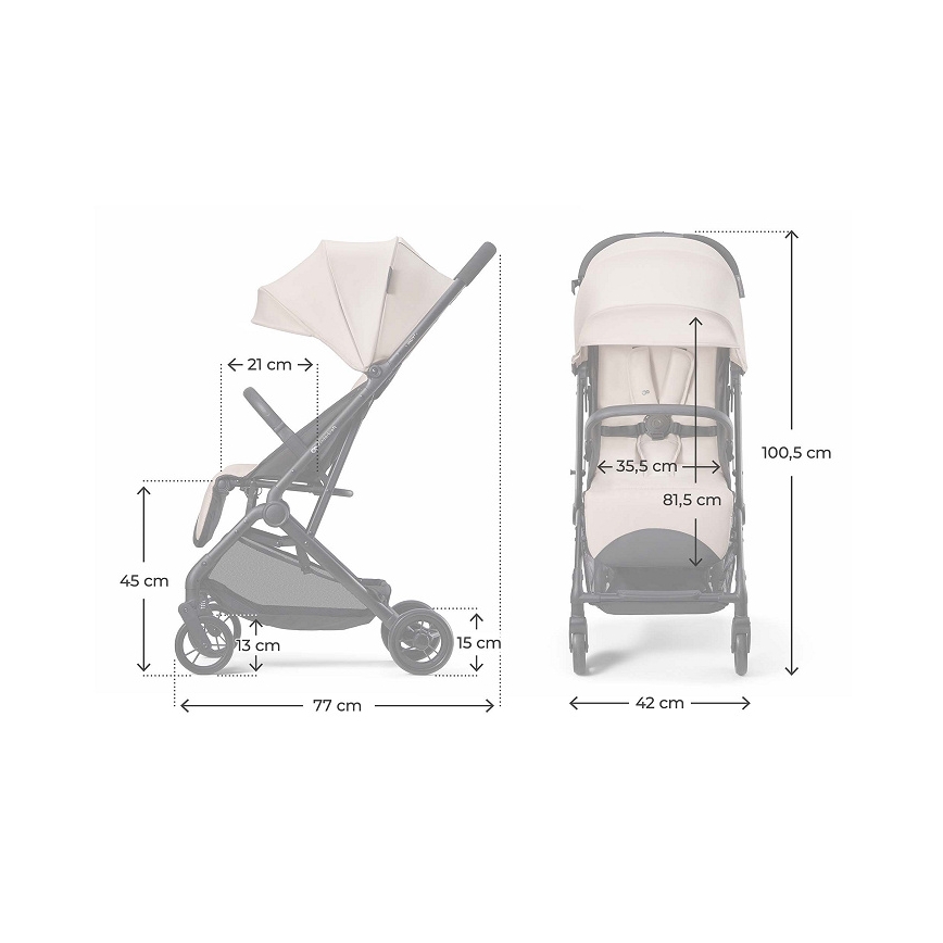 KINDERKRAFT - Sporta rati INDY 3 Misty Beige