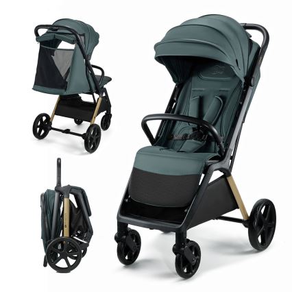 KINDERKRAFT - Sporta ratiņi LOOM zaļā krāsā
