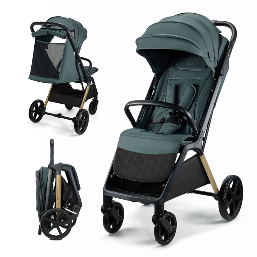 KINDERKRAFT - Sporta ratiņi LOOM zaļā krāsā