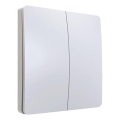 Kinētiskais bezvadu slēdzis 2P IP67 balts
