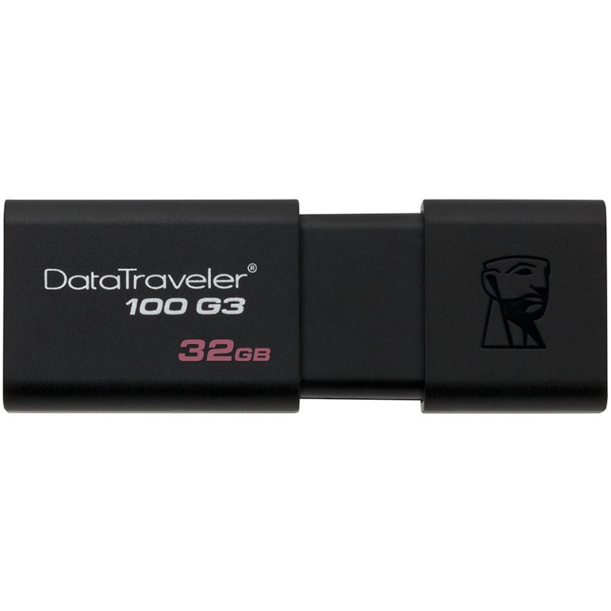 Kingston - Zibatmiņa DATATRAVELER 100 G3 USB 3.0 32GB melna